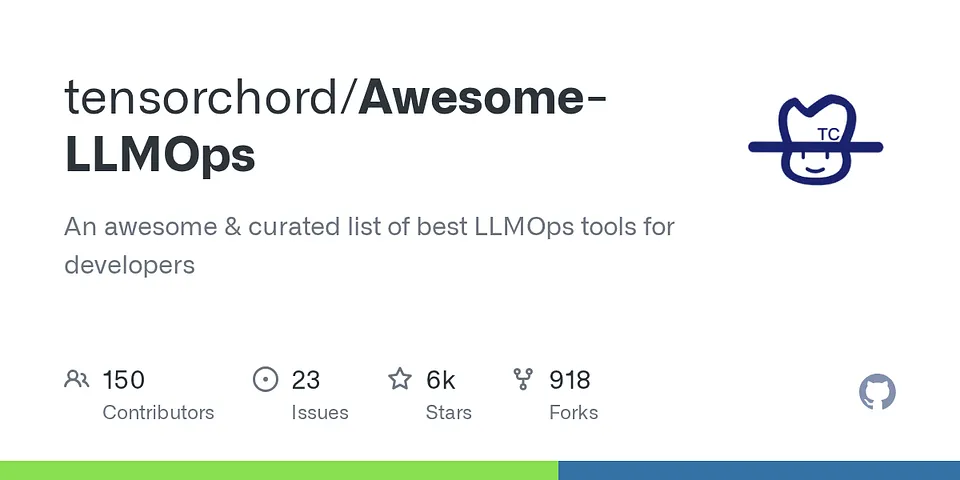 GitHub - tensorchord/Awesome-LLMOps: An awesome & curated list of best LLMOps tools for developers