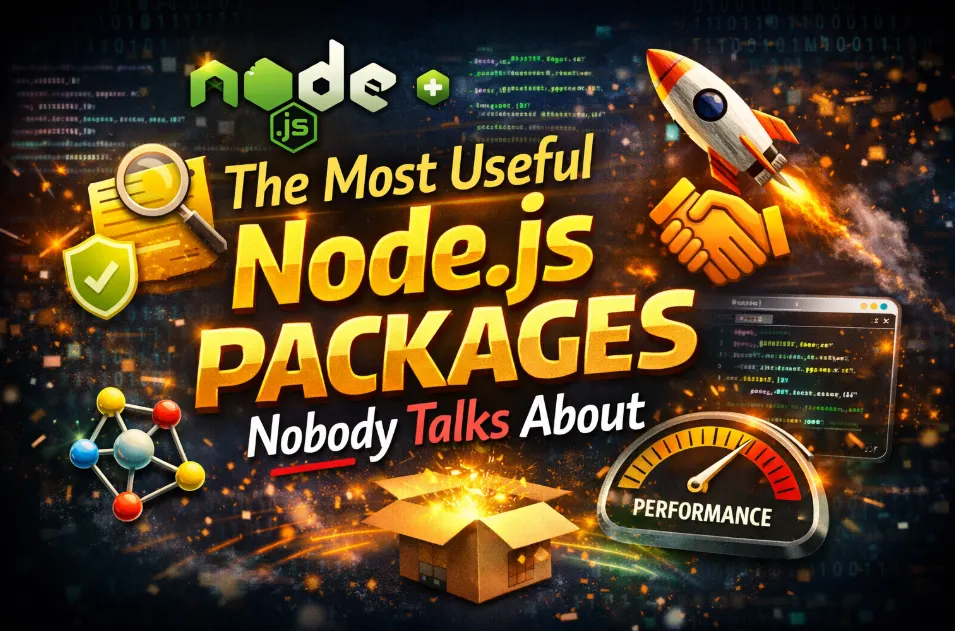 کاربردی‌ترین پکیج‌های Node.js که کمتر کسی درباره‌شان صحبت می‌کند